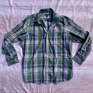 Banana Republic plaid dress shirt XL